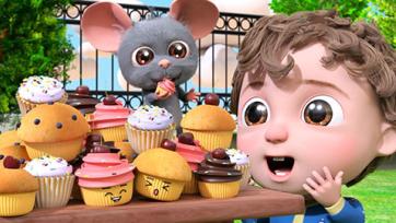 The Muffin Man song – Henry and David silling around the candy fair in Drury Lane!