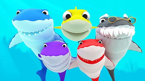 Baby Shark - Get to know with the whole Shark Family directly from the ...