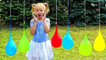The Colors song - Help Tifani to fiind the balloons of all colors