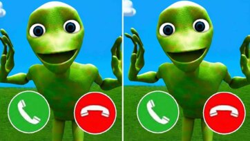 Funny Color Aliens Dancing Together - Happy Music Video for Little Kids