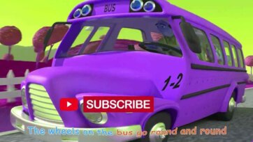 Purple Bus Adventure for Kids - Fun Road Trip Story and Learning Journey