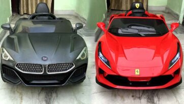 Red vs Black Ride On Cars Adventure for Kids - Fun Racing Story